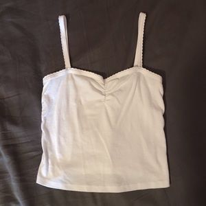 WHITE TANK TOP